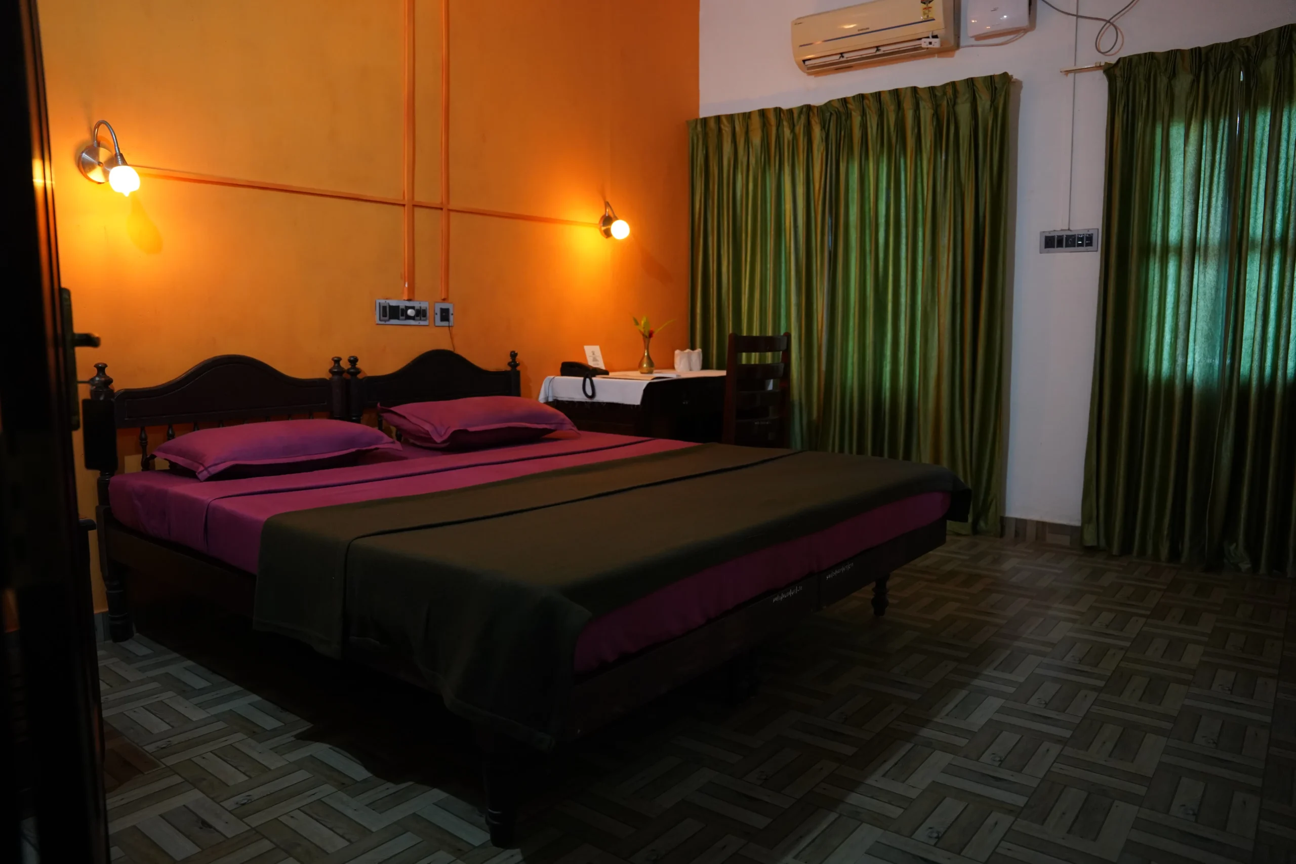 Ayur room at Shinshiva Ayurvedashram