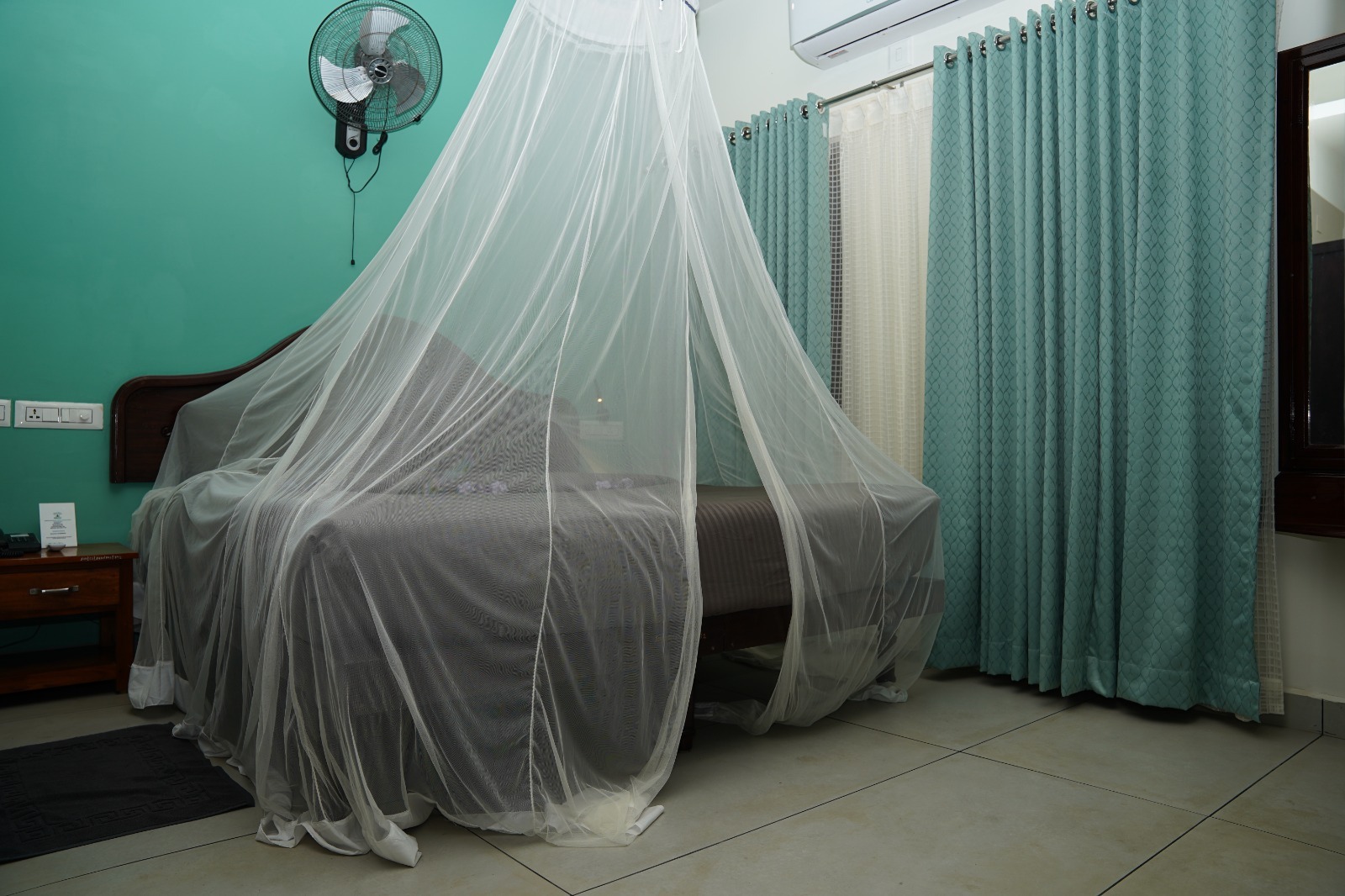 Traditional Kerala-style Shiva room